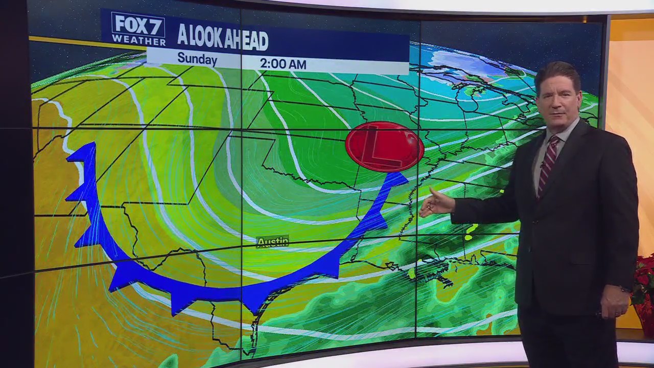 Austin weather: Cold front this weekend