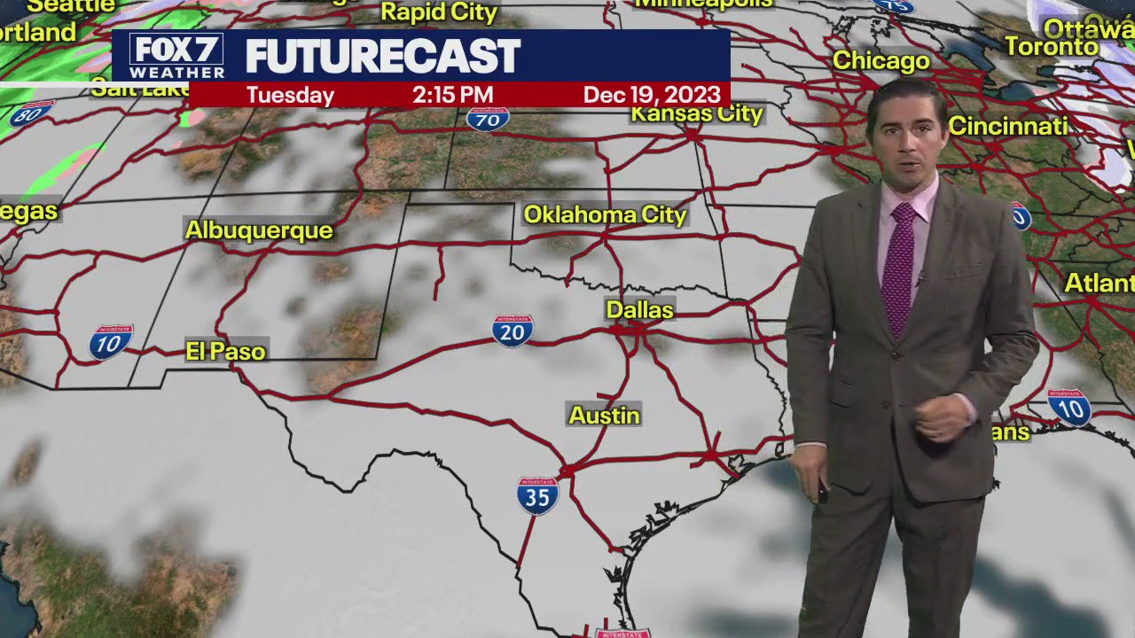 Austin weather: A rainy Christmas?