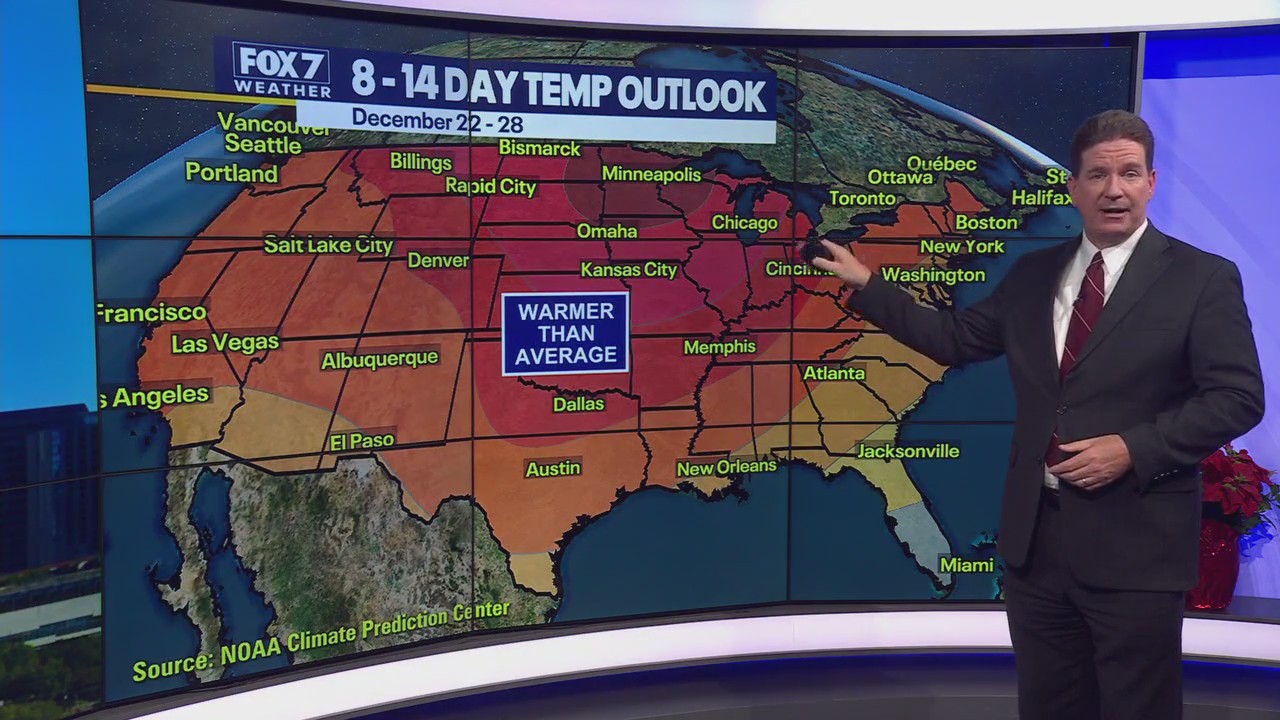 Austin weather: Cold mornings, breezy days