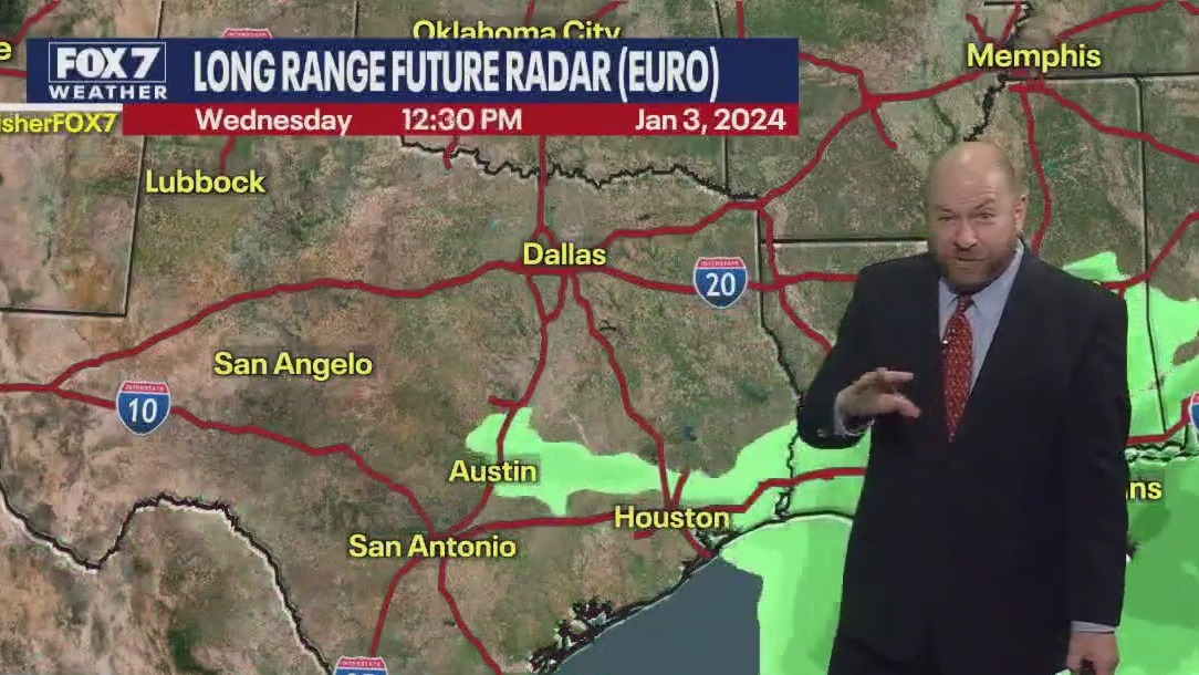 Austin weather: Cold and rain to start 2024