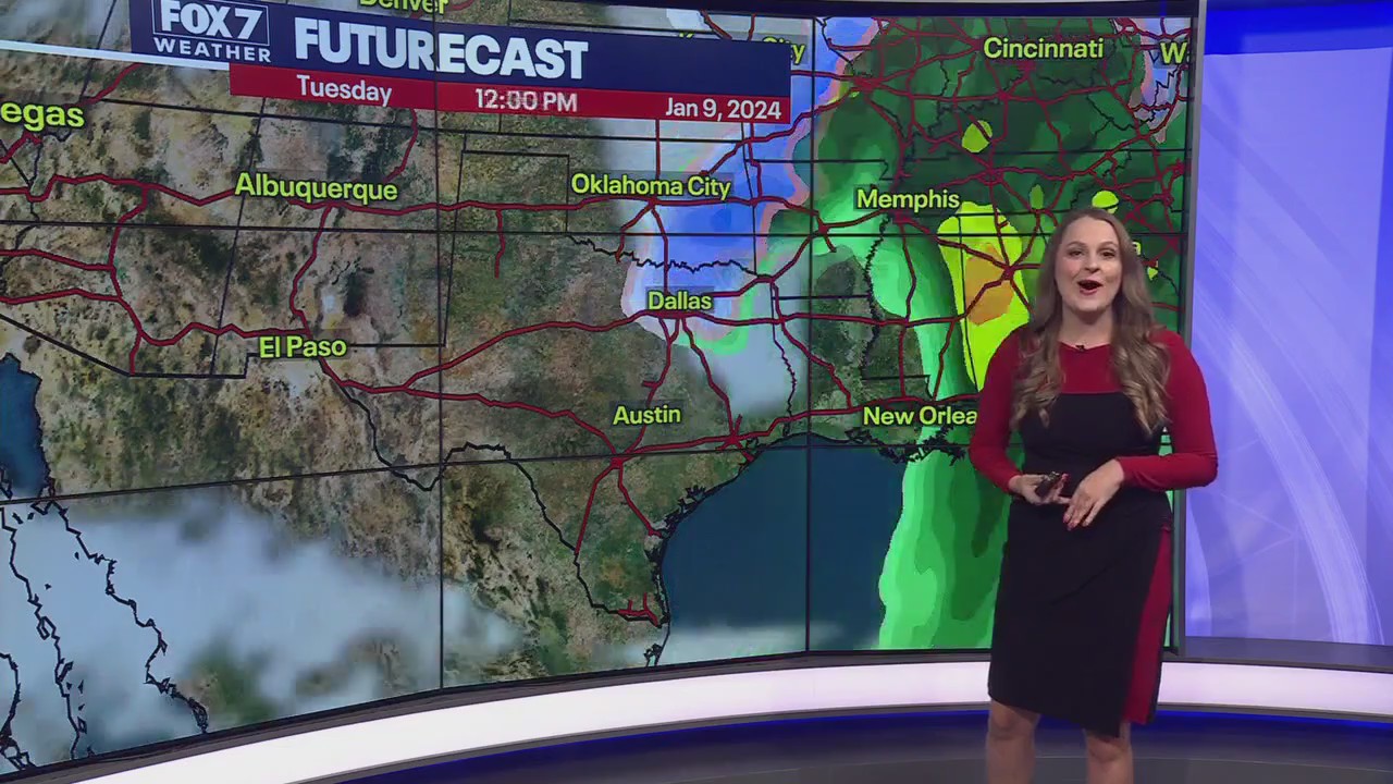 Austin weather: Rain tonight; sunny weekend