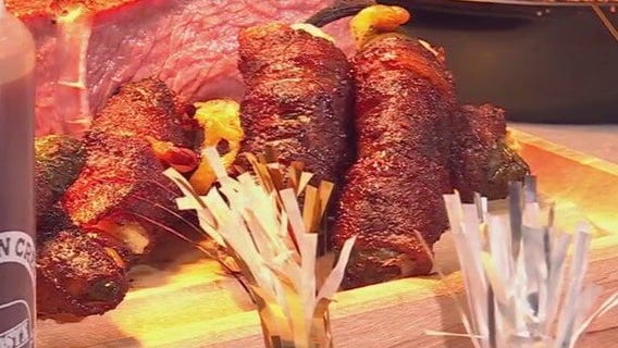 Crimson Creek Smokehouse Jalapeno poppers