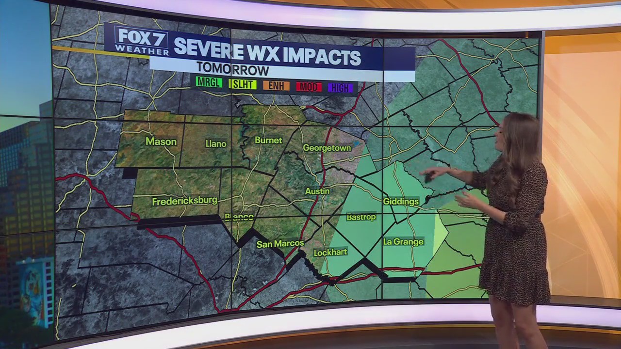 Austin weather: Severe weather possible