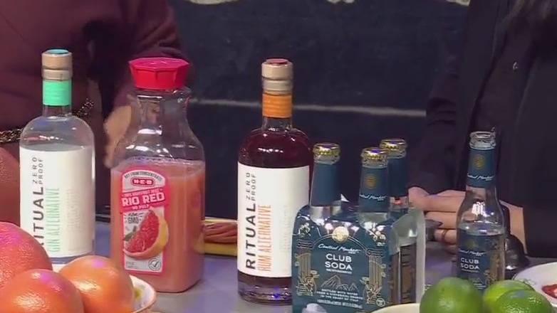 Mocktails recipes for Dry January