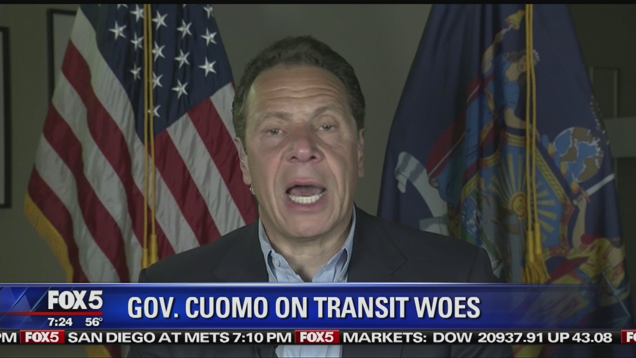 Gov. Cuomo on Transit Woes
