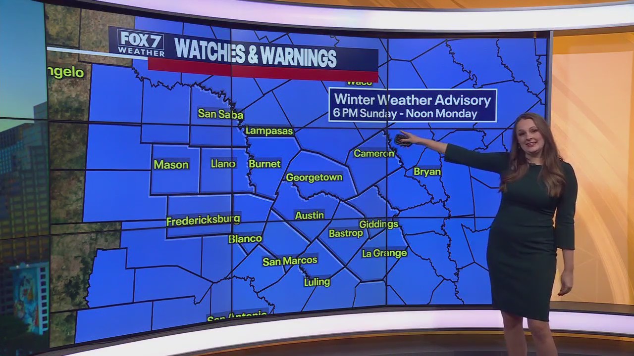 Austin weather: Arctic blast is here