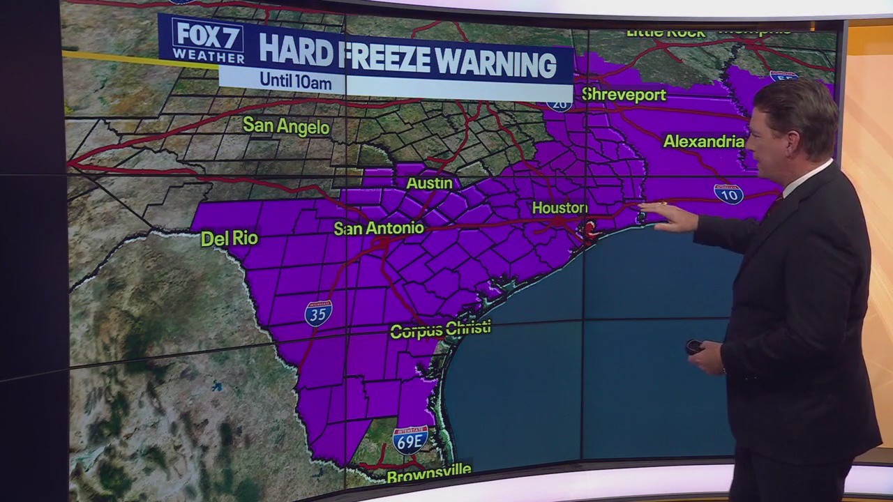Austin weather: Hard Freeze Warning issued