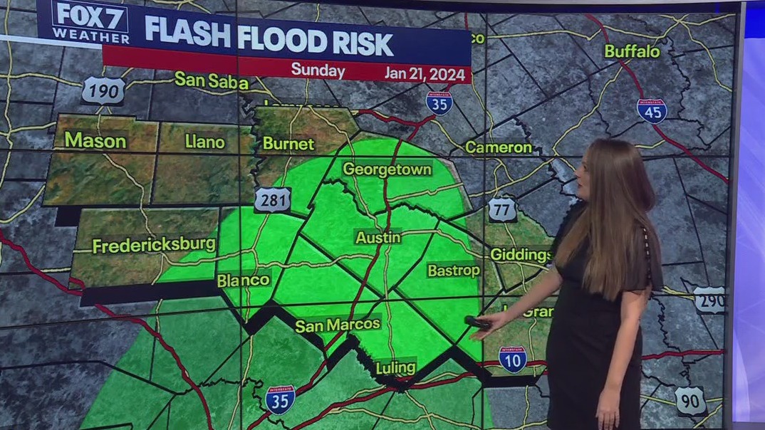 Austin weather: Rainy days ahead