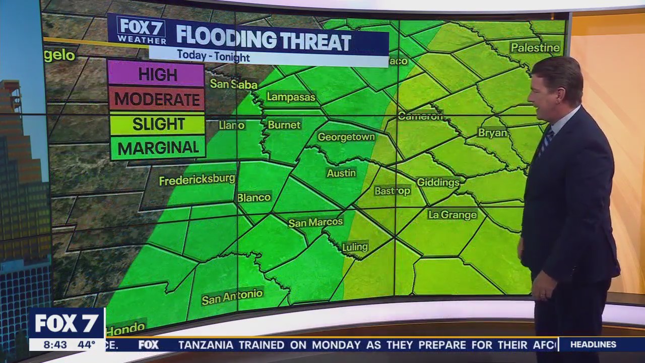 Austin weather: Flood advisory extended