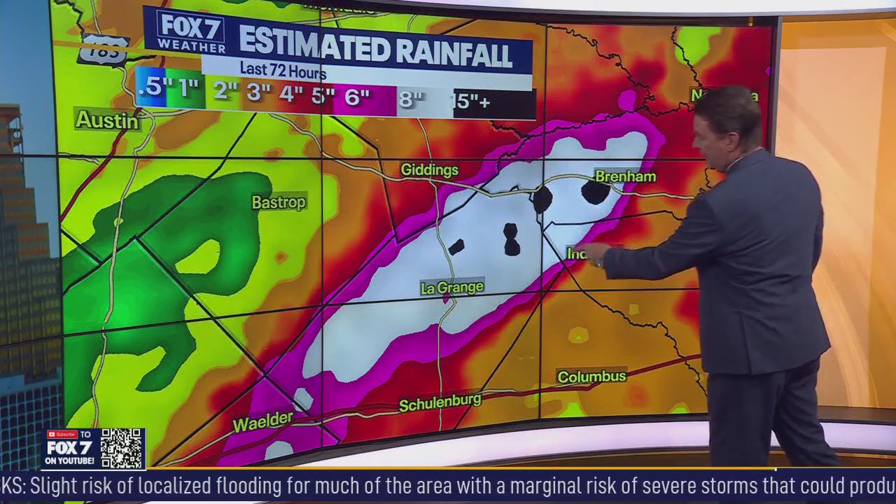 Austin weather: Flash flooding in parts