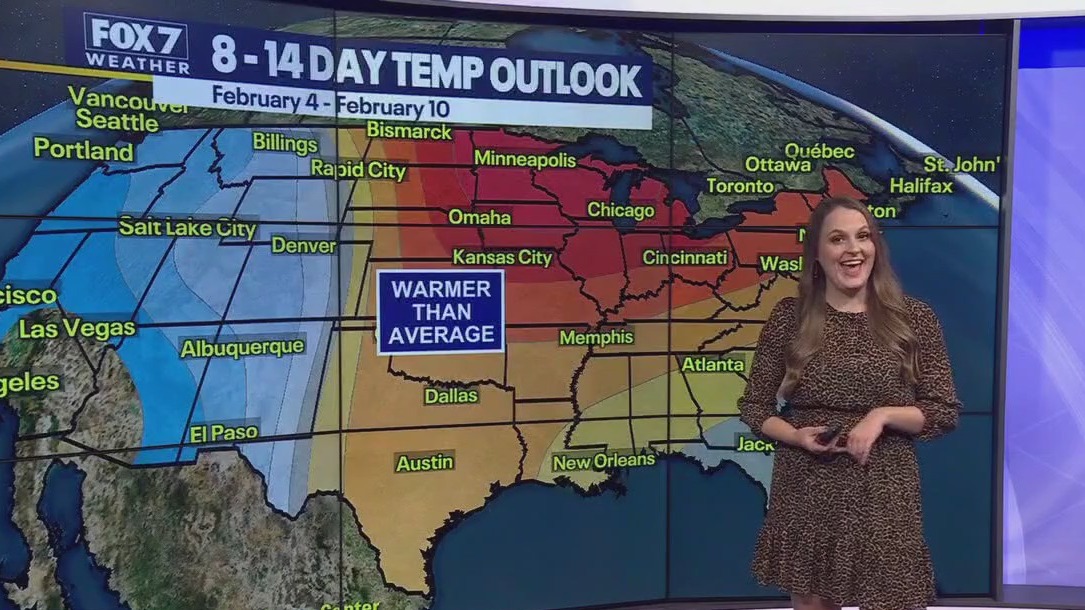 Austin weather: Milder days ahead