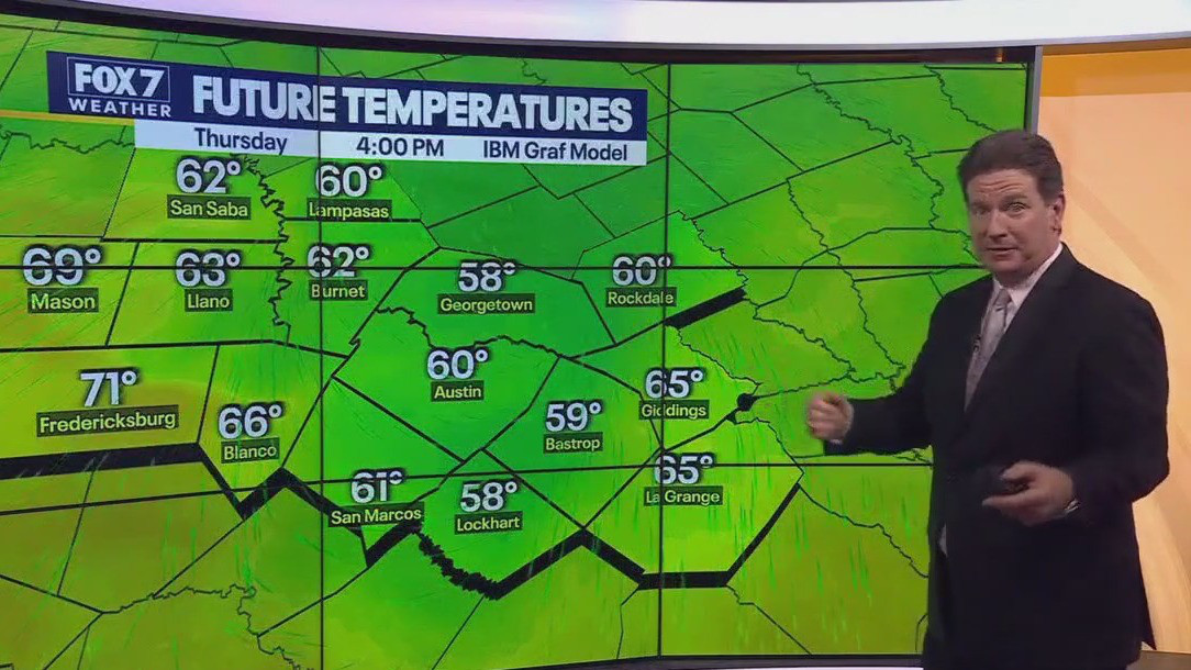 Austin weather: Chilly nights and comfy days