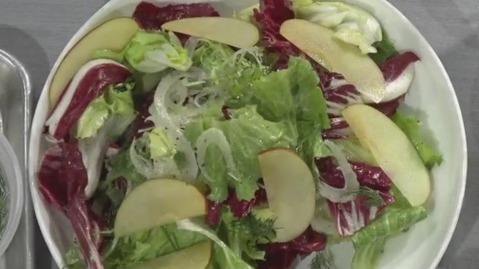 Birdie's makes a chicory salad