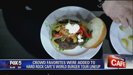 Good Day Cafe: Hard Rock Cafe's 'Burgers from Around the World'