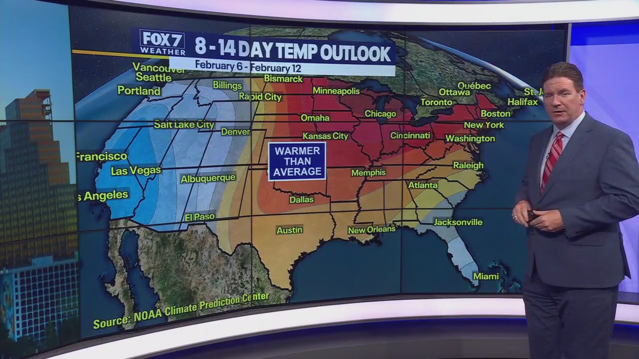 Austin weather: Sunny week and then storms