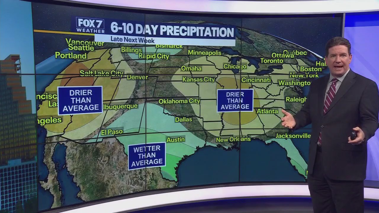 Austin weather: Cold front and rain coming