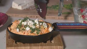 Buffalo chicken dip recipe from Tierra Neubaum