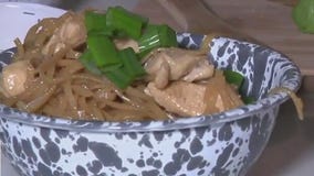 Spicy sesame noodles from Tierra Neubaum