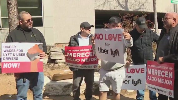 Uber, Lyft drivers strike over pay, safety