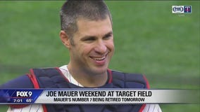 Joe Mauer honored all weekend long at Target Field