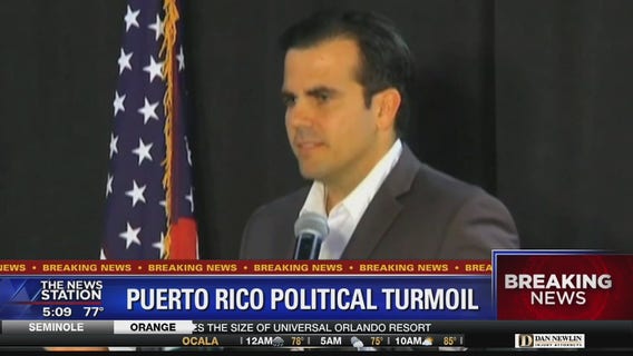 Deadline day for resignation of Puerto Rico governor