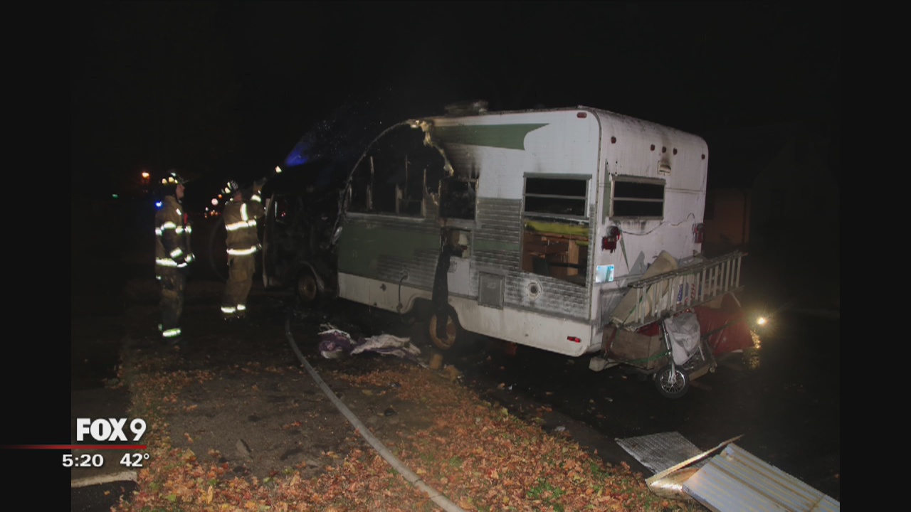 1 dead in motorhome fire in St. Paul | FOX 9 Minneapolis-St. Paul