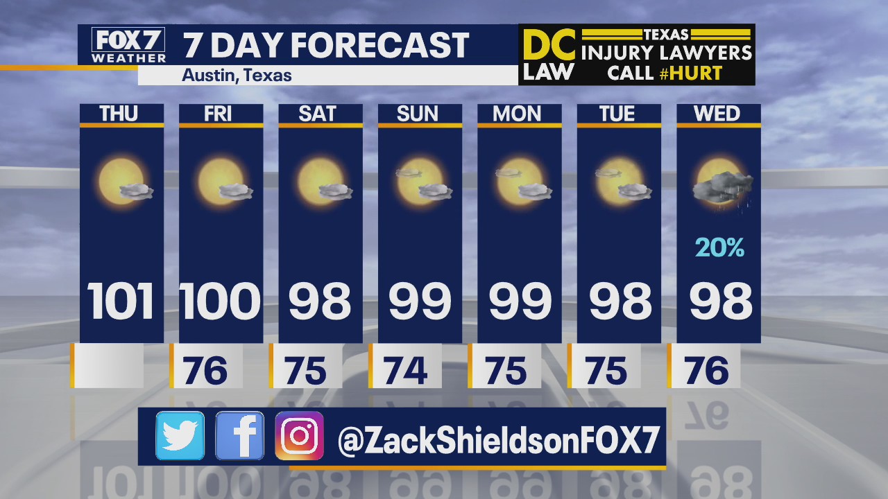 Morning weather forecast for July 16, 2020