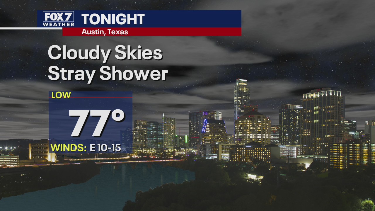 Evening weather forecast for July 24, 2020