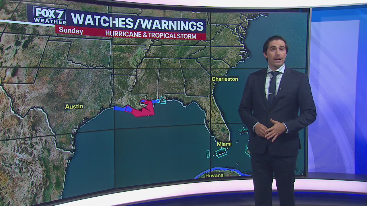Evening weather forecast for August 23, 2020