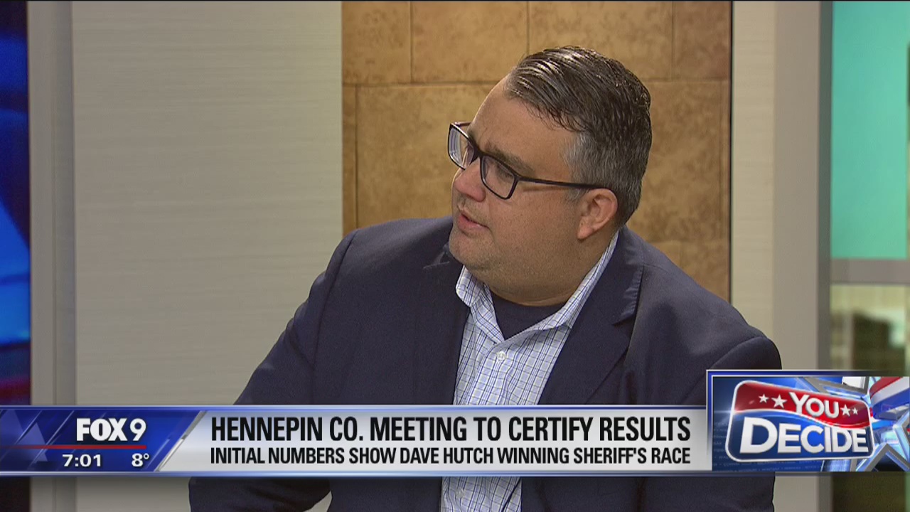 Election results for Hennepin County Sheriff to be certified Tuesday