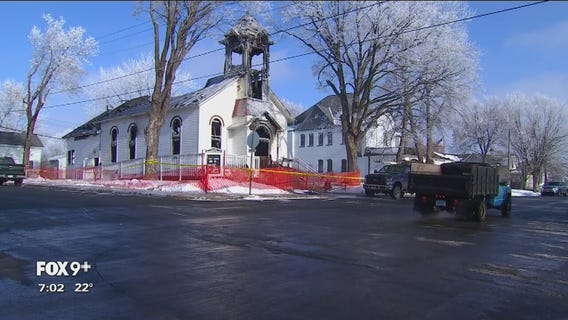 Fire destroyes historic church