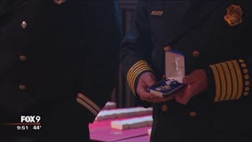 Minneapolis Fire Department honors crew, civilians who went beyond call of duty