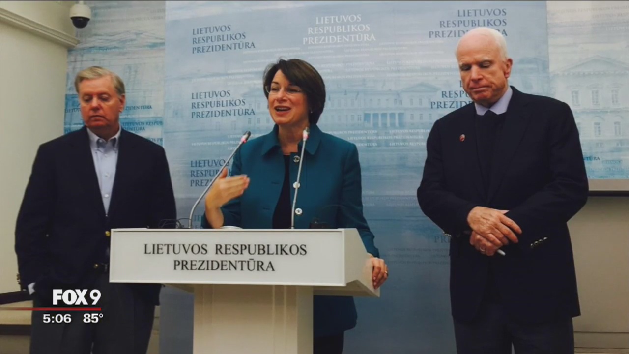 Sen. Klobuchar reflects on friendship with John McCain