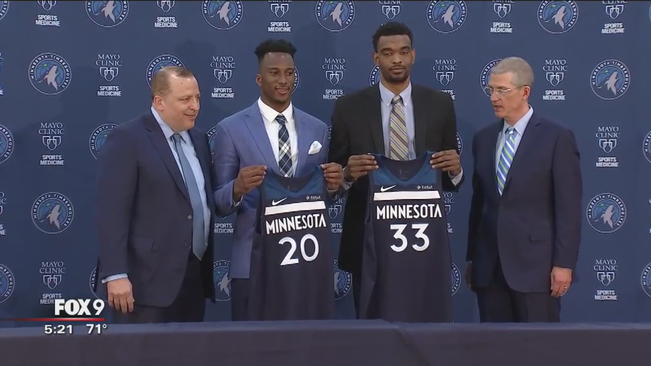 1-on-1 with Timberwolves draft picks