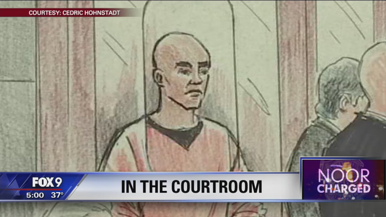 Former Minneapolis police officer Mohamed Noor appears in court, bail set