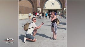 Couple gets engaged at Great Minnesota Get-Together