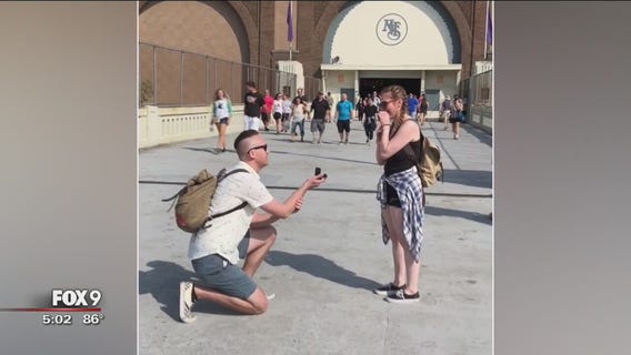 Couple gets engaged at Great Minnesota Get-Together