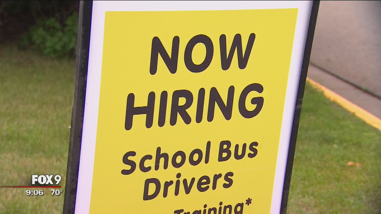 Some Minnesota school districts face bus driver shortages | FOX 9 ...