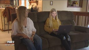 MN student flees wildfires in California