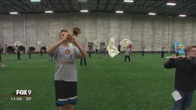 The band keeps on marching