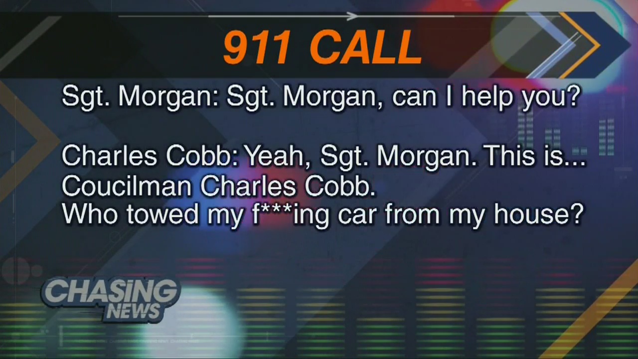 Councilman has car towed