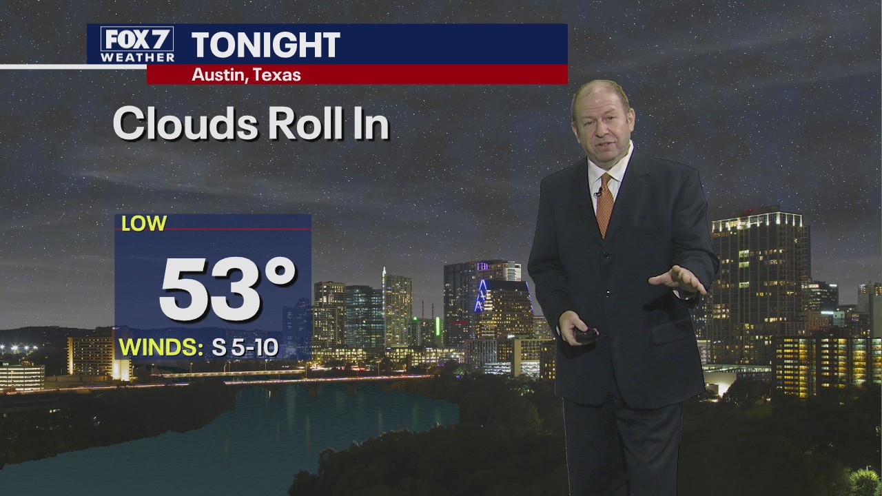 Evening weather forecast for November 18, 2020