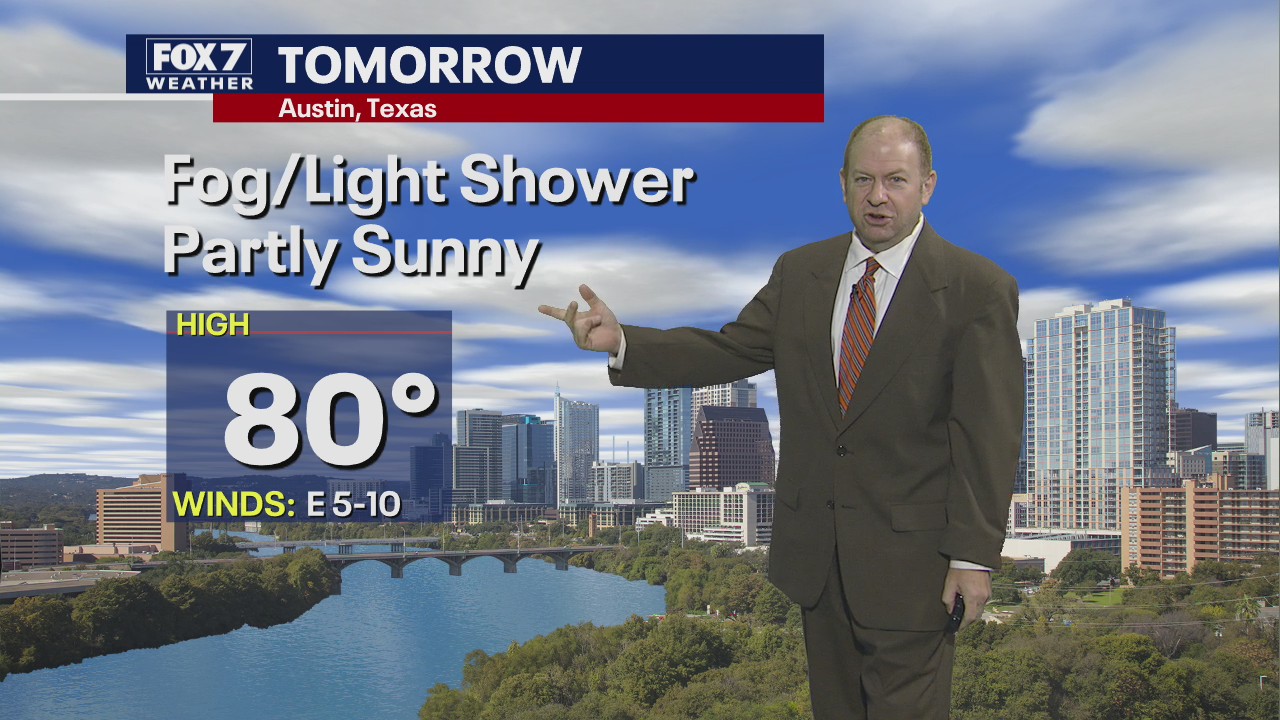 Evening weather forecast for November 12, 2020