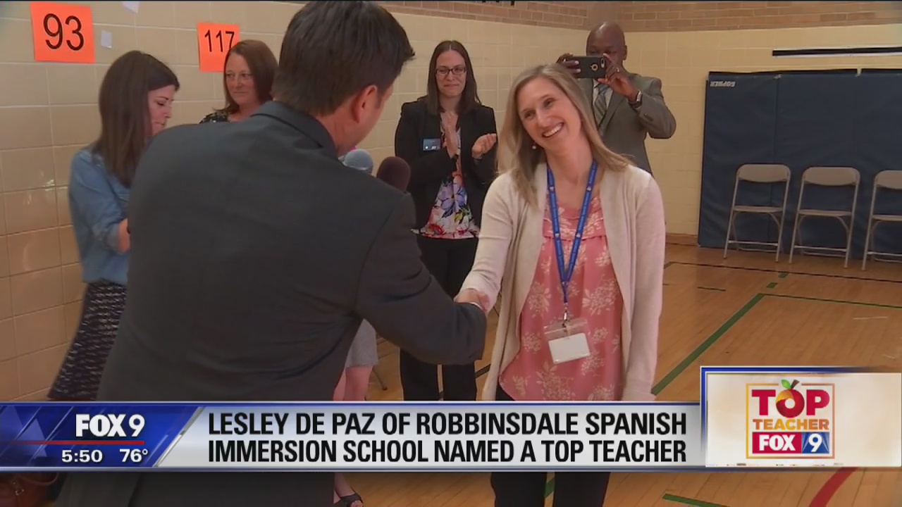 TOP TEACHER: De Paz, Robbinsdale Spanish Immersion