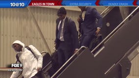 Eagles arrive in Minneapolis ahead of Super Bowl LII