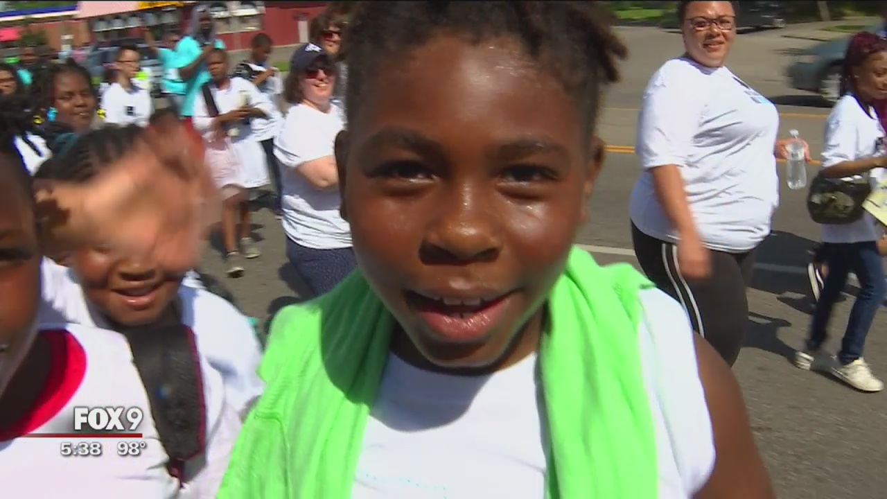 Path to College Walk in Minneapolis