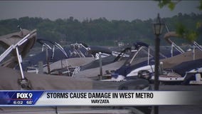 Storms cause damage in west metro