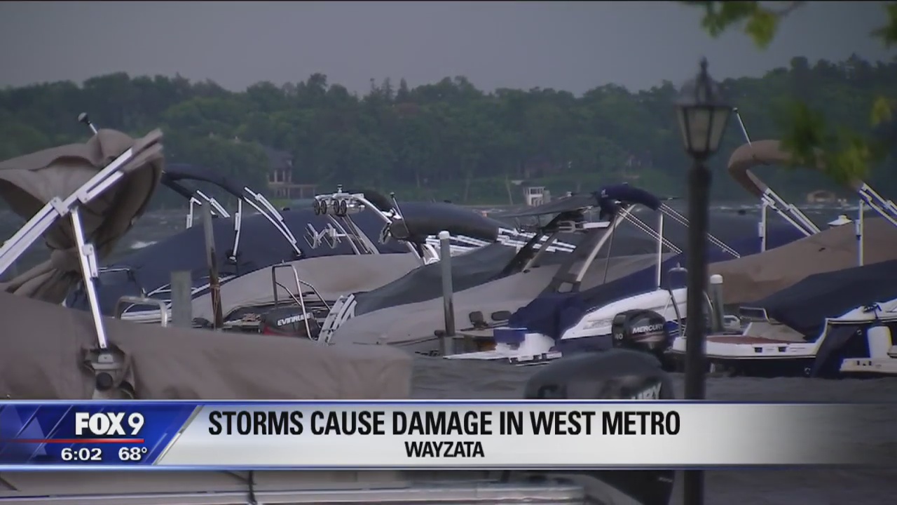Storms cause damage in west metro