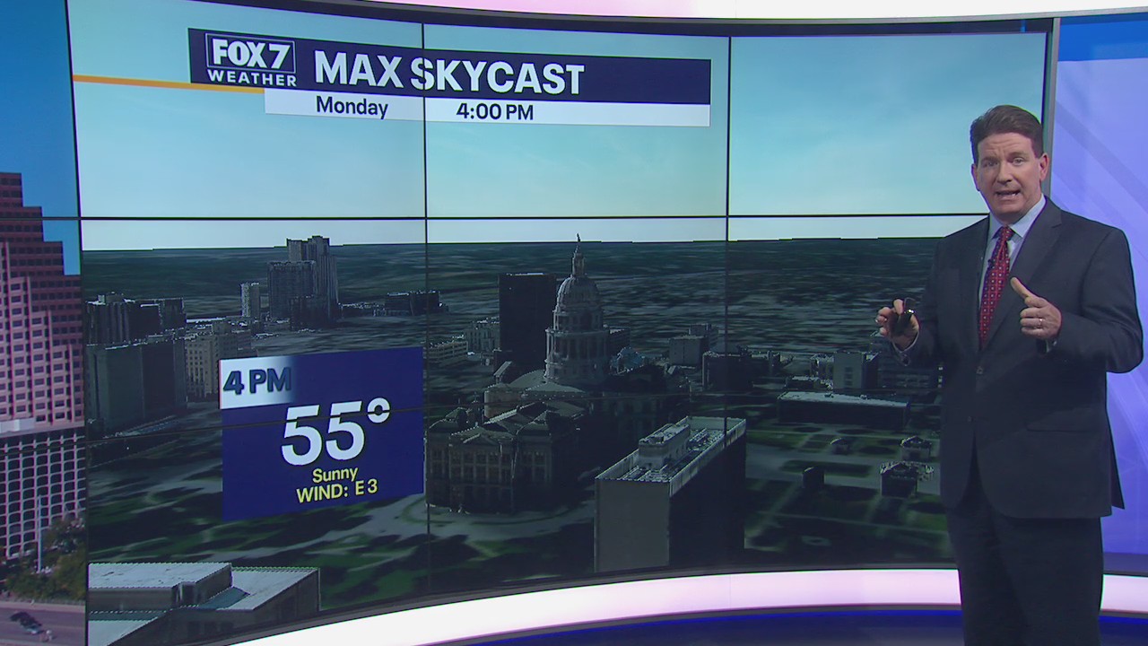 Noon weather forecast for December 14, 2020