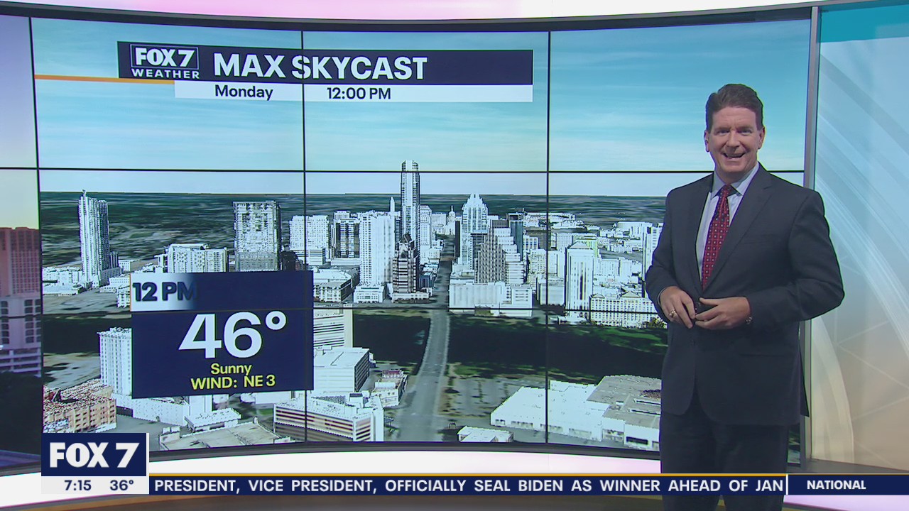 Morning weather forecast for December 14, 2020